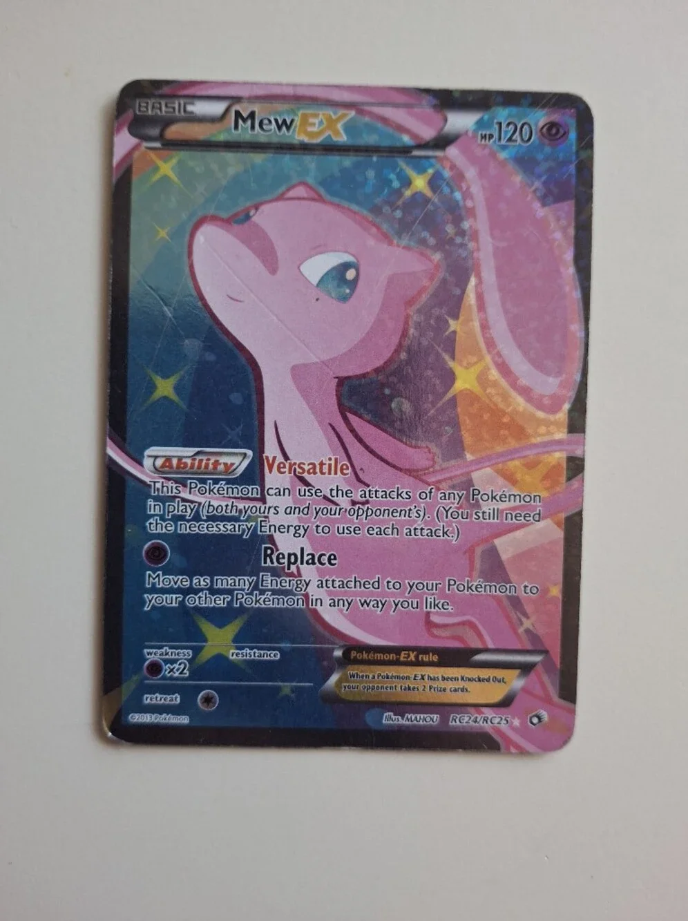Mew EX (Full Art) RC24/RC25 Legendary Treasures: Radiant Collection Holo